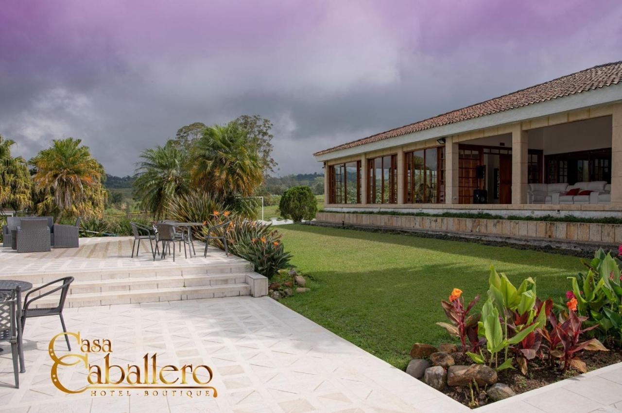 Casa Caballero Hotel Boutique Salento Luaran gambar